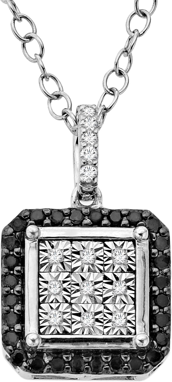 Square pendant necklace Clearance