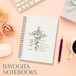 BAYOGITA Inspirational Christian Notebook - Bible