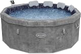 Lay-Z-Spa Carrara 140 AirJet Massage Foam Wall Hot Tub 4-6 Person
