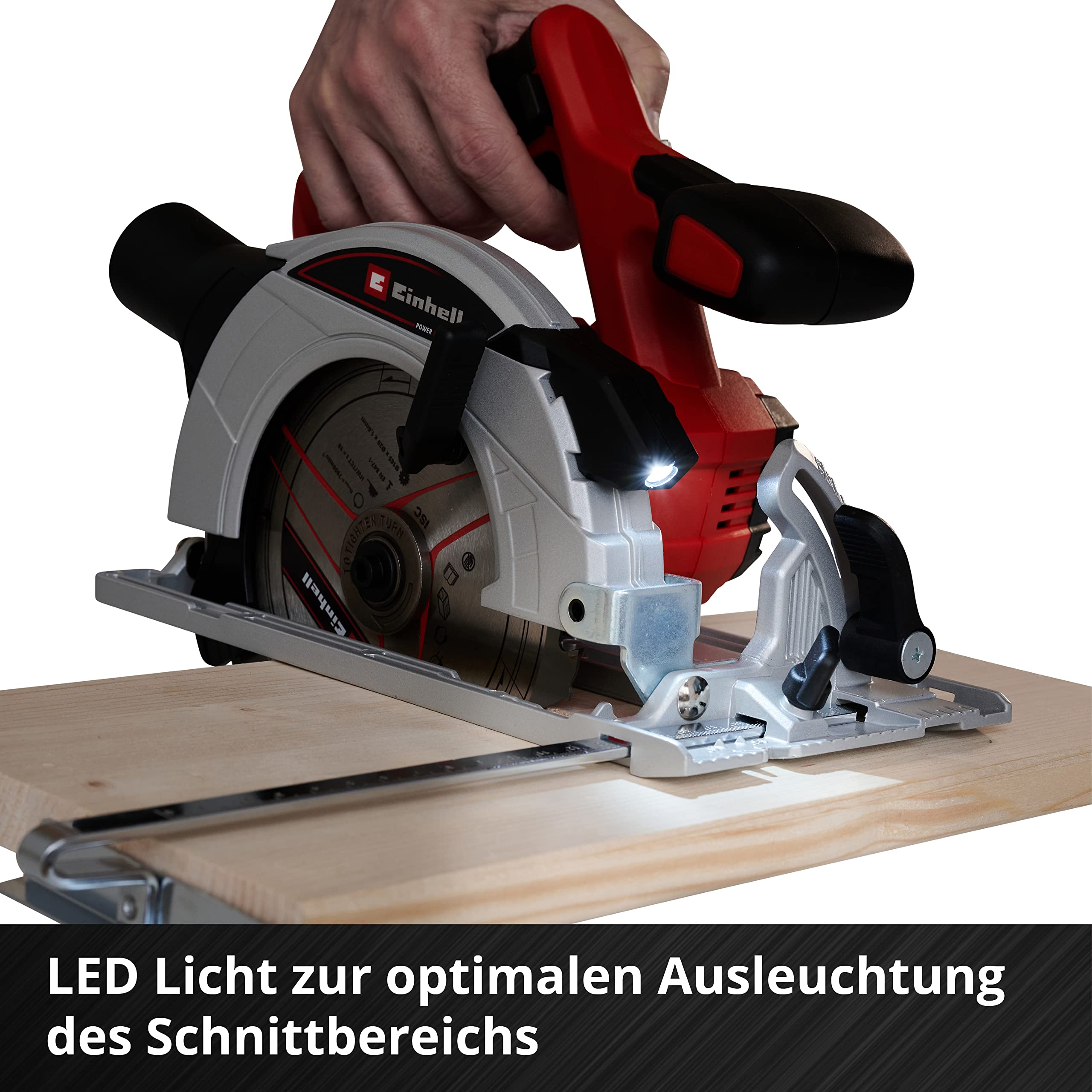 Einhell Akku-Handkreissäge TE-CS 18/165-1 Li-Solo 7
