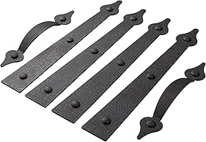 HILLMASTER Bisagras magnéticas decorativas para puerta de garaje, 6
