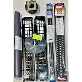 Standard Shower Kit 6 in 1: 1x Quick Pitch QPK-101, 1x Pre-Pitch Kit STD-201, 2x Kirb-Perfect KP-543 1x Positive Weep Protector, 1xOatey Square Drain, and 1xInstallation DVD
