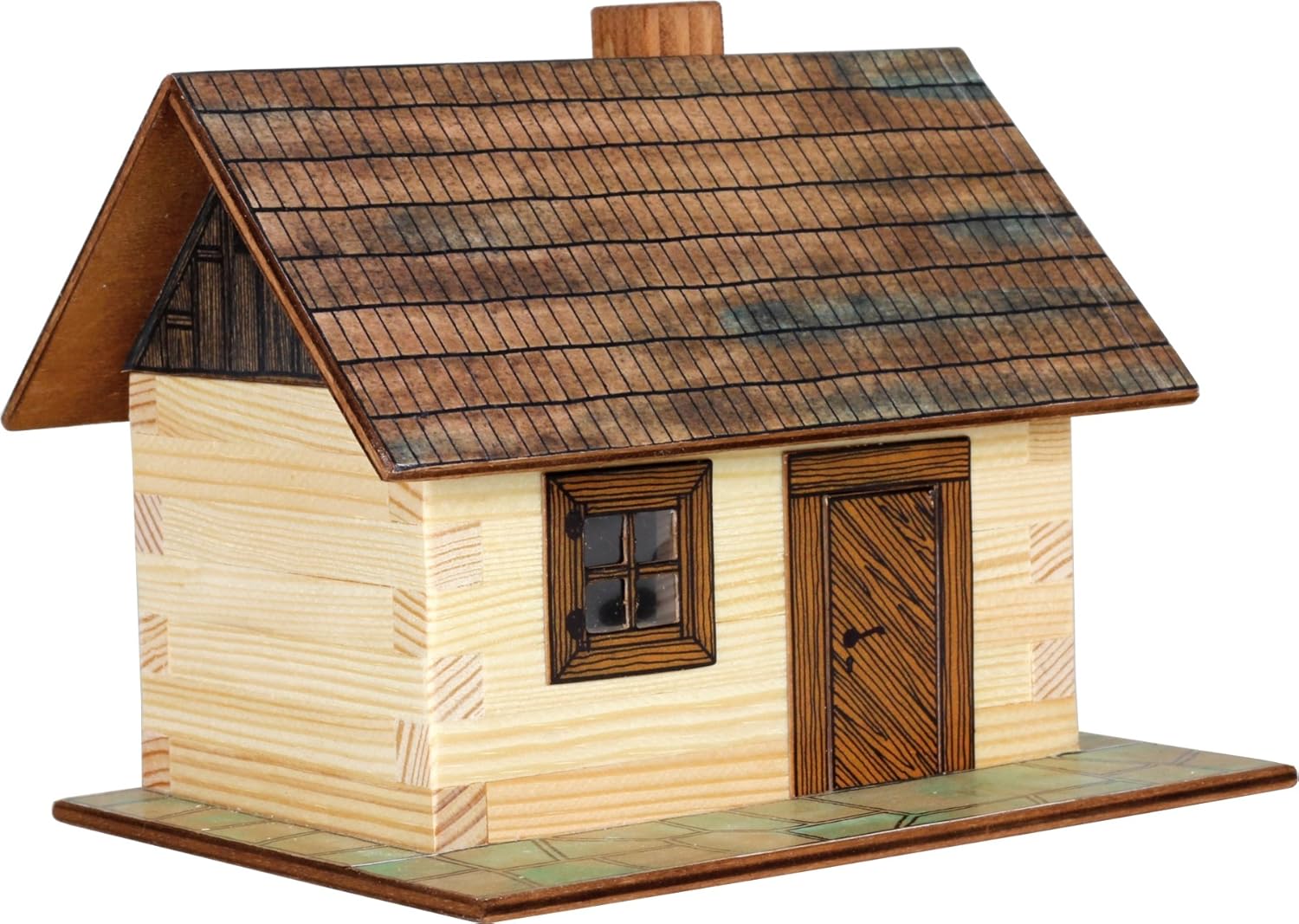 Walachia Log Cabin Model Kit Amazon Co Uk Toys Games