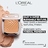 LOréal Paris True Match Pressed Powder Foundation 7W Cinnamon Light Texture view 2