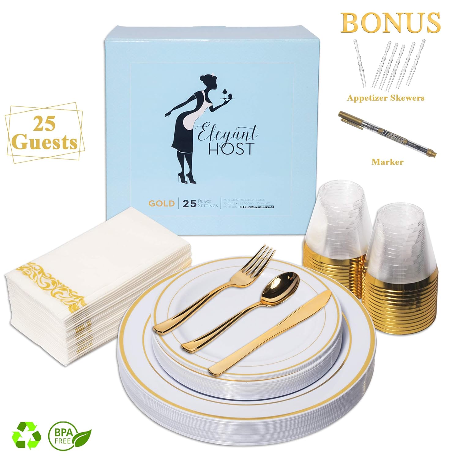 Best gold table ware set