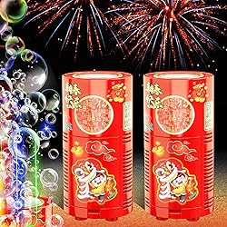 Ivtivfu Fireworks Bubble Machine