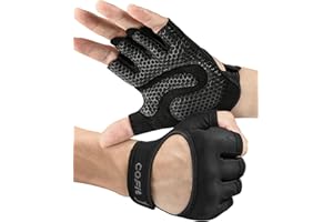 COFIT Breathable Workout Gloves, Antislip Weight Lifting Gym Gloves for Men Women, Superior Grip & Palm Protection for Weightlifting, Fitness, Exercise, Training