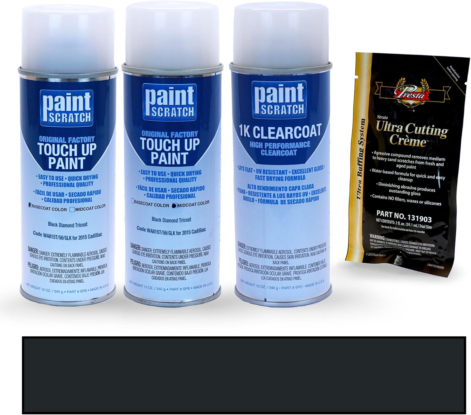 PAINTSCRATCH Black Diamond Tricoat WA815T/56/GLK for 2015