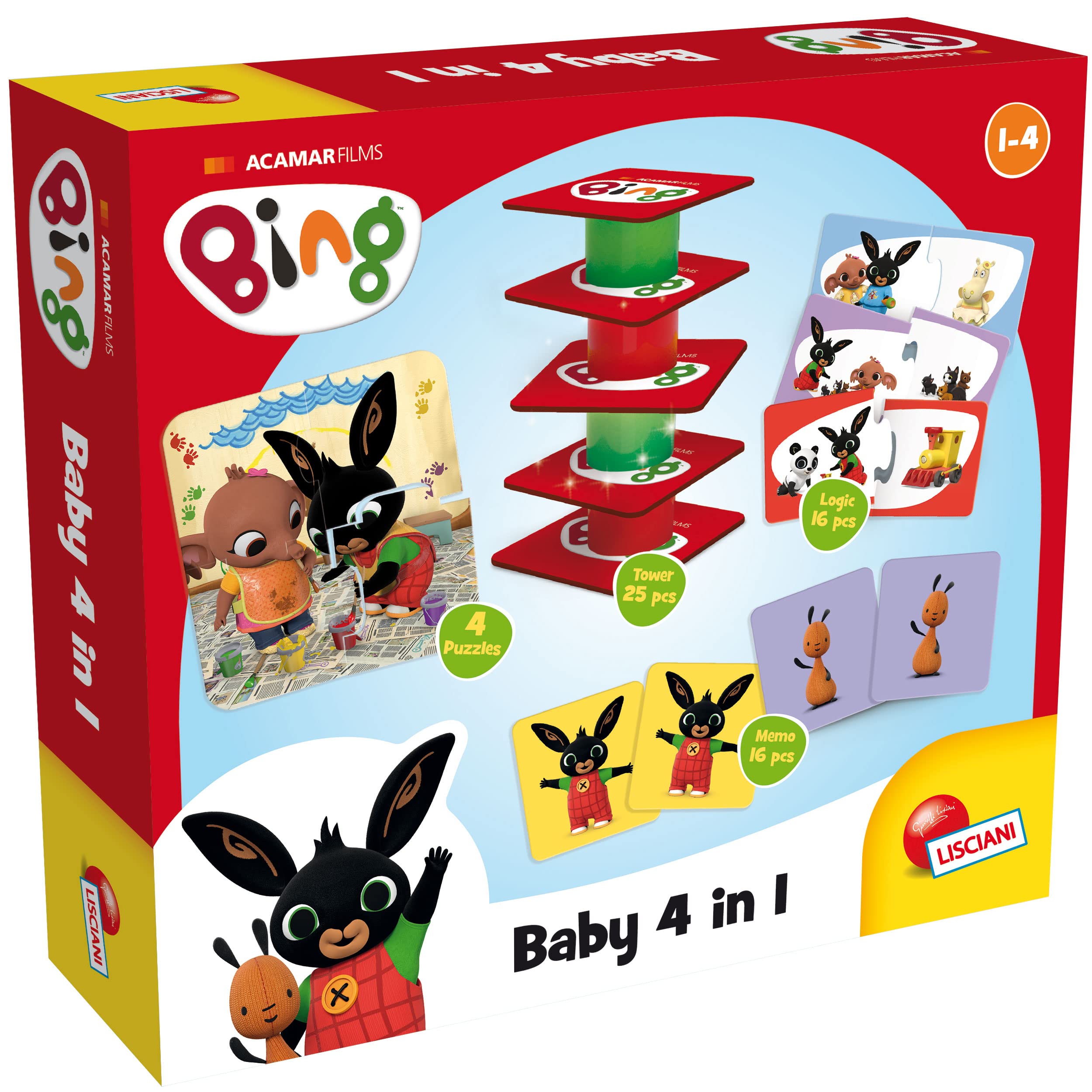 Liscianigiochi BING BABY 4 IN 1