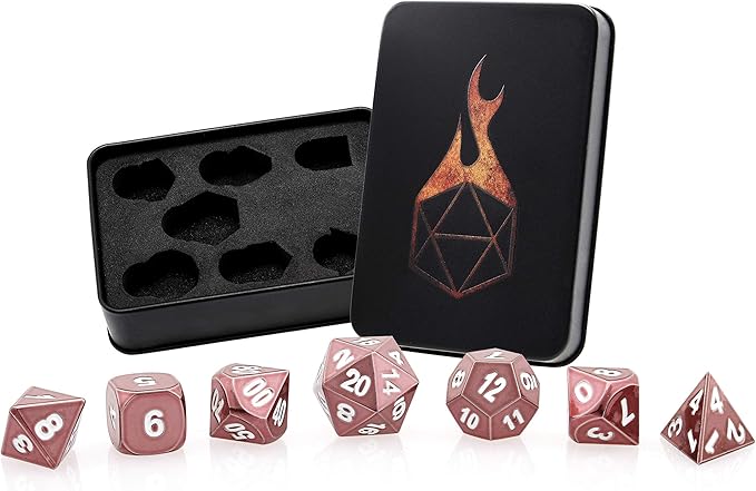 Forged Dice Co. Metal Polyhedral Dice