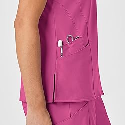 WonderWink W123 Women’s Stylized V-Neck Scrub Top