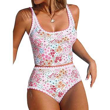 Amazon Best Sellers: Best Women's Tankini Sets