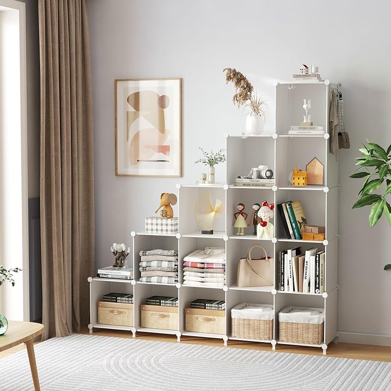 Organiseur de Rangement cubique, bibliothèque, Organiseur de — photo 4 sur 7