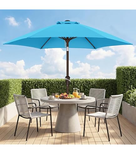 amazon uk patio umbrellas Amazon.com : PatioKingdom 11FT Patio Umbrella,Outdoor Umbrella with Push  Button Tilt and Crank,Market Table Umbrella with 8 Sturdy Fiberglass Ribs  UV Protection : Patio, Lawn & Garden