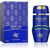 Jo Milano Qatar King Eau De Parfum Spray | 3.4 oz (100ml) | Oud, Vanilla, Fresh Spicy, Amber, Floral Scent | Long Lasting Fragrance for Men