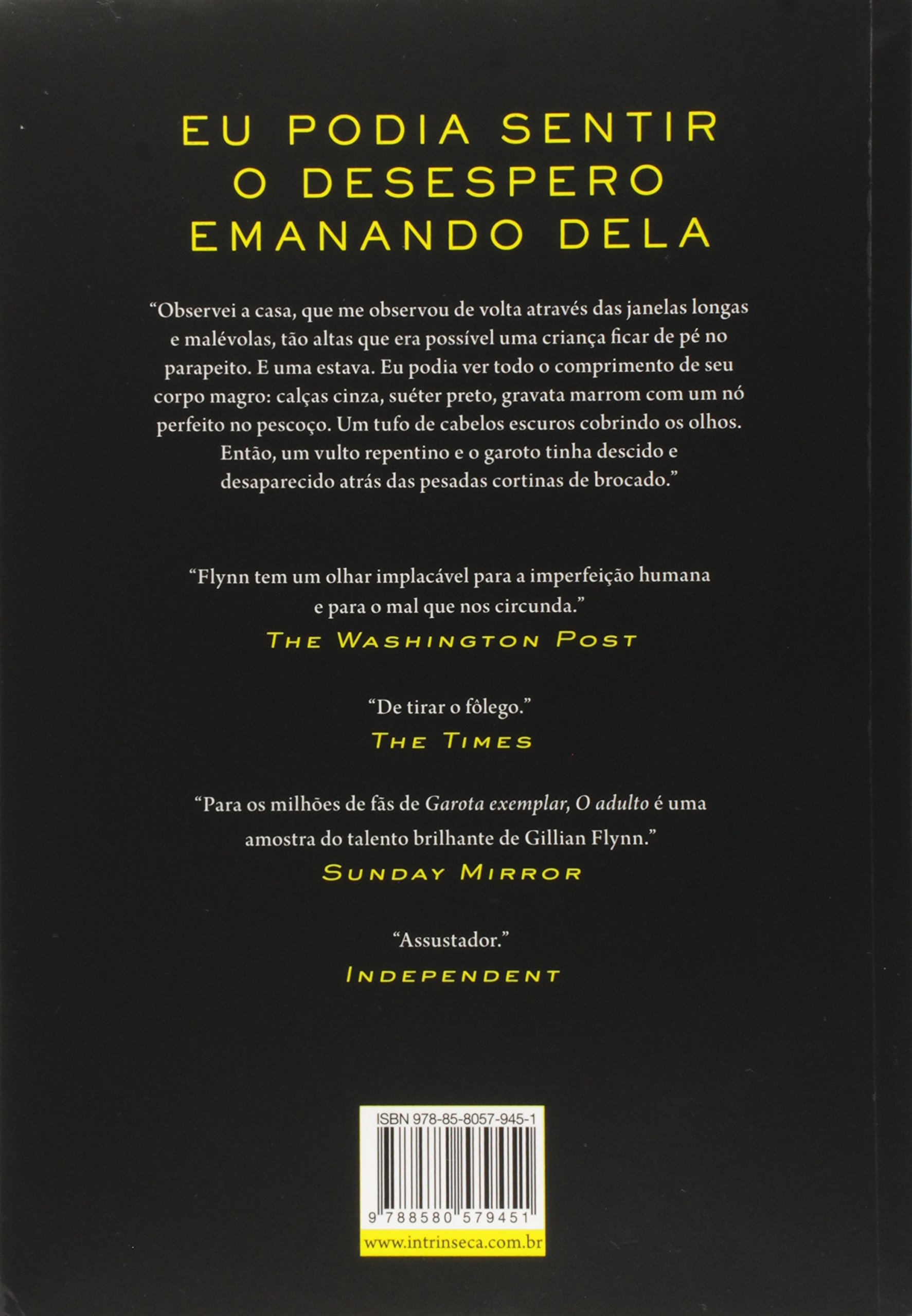 Livro 'O Adulto' por Gillian Flynn