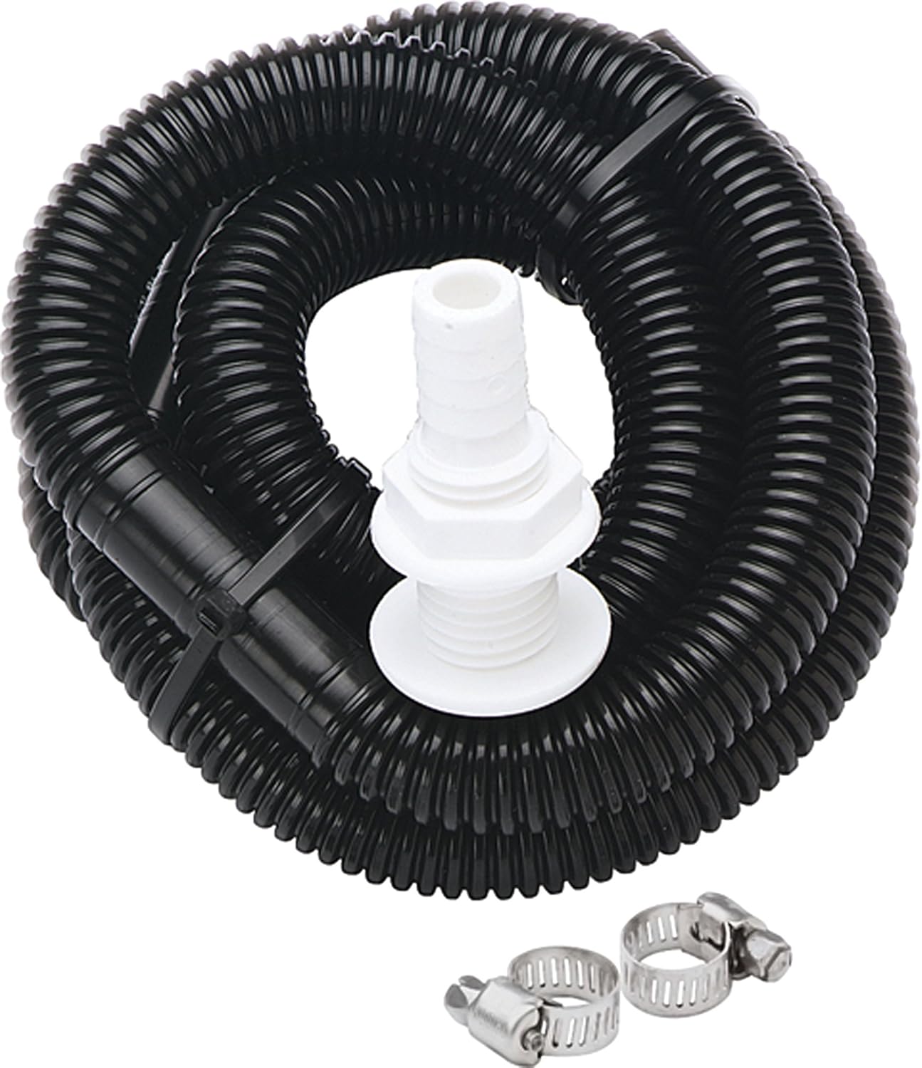 24 Pack 3/4 Inch White Plastic ThruHull Bilge Pump and Aerator Hose