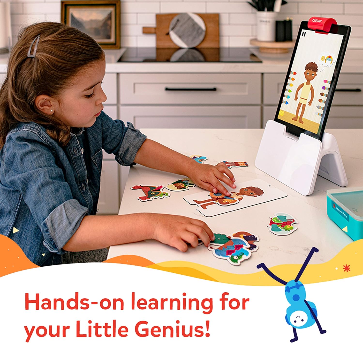 Osmo, Little Genius Costume Pieces, 2 Educational Games, Ages 3-5, Stories & Creativity, For iPad or Fire Tablet - Image 5