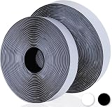 Fesoar Hook and Loop Tape 20 mm x 8 m Double Sided Adhesive Black view 2