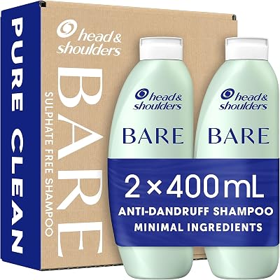 Head & Shoulders BARE Pure Clean Sulphate Free Duo 2 x 400 ml Shampoo