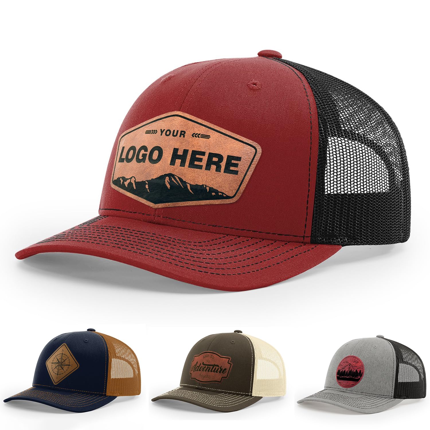 50-Pack Personalized Custom 112 Style Trucker