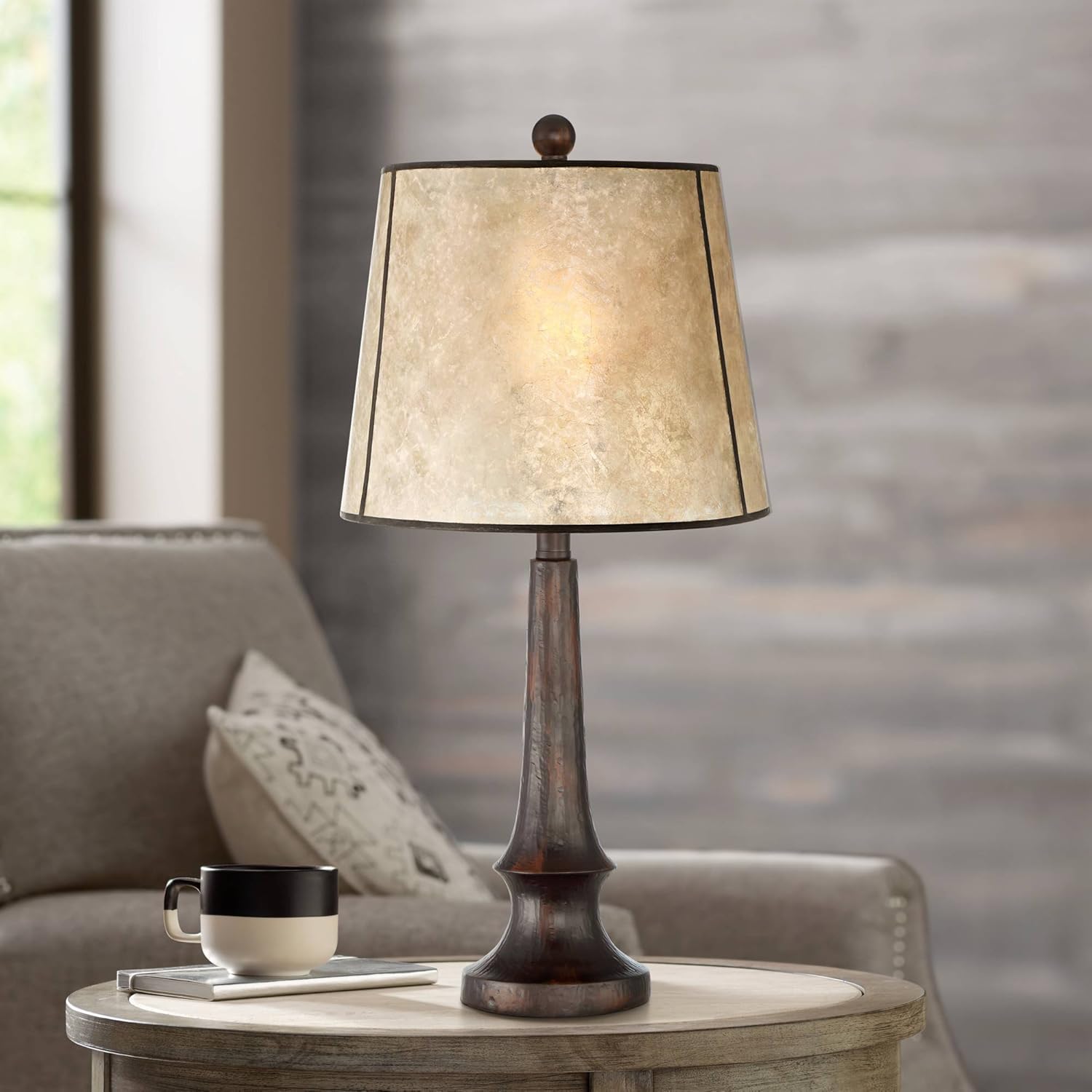Best Antique Bronze Swing Arm Bedside Table Lamps