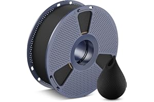 SUNLU PETG 3D Filamento para impresora, Filamento PETG de 1.75mm, Precisión Dimensional +/- 0,02 mm, para Mayoría Impresoras 3D, 1KG PETG Negro