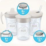 NUK Magic Cup Sippy Cup 360° Anti Spill 230 ml BPA Free Hearts view 6