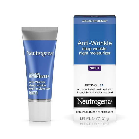 neutrogena pm retinol cream