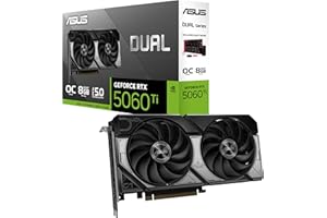 ASUS Dual GeForce RTX™ 5060 Ti 8GB GDDR7 OC Edition (PCIe 5.0, 8GB GDDR7, DLSS 4, HDMI 2.1b, Display...