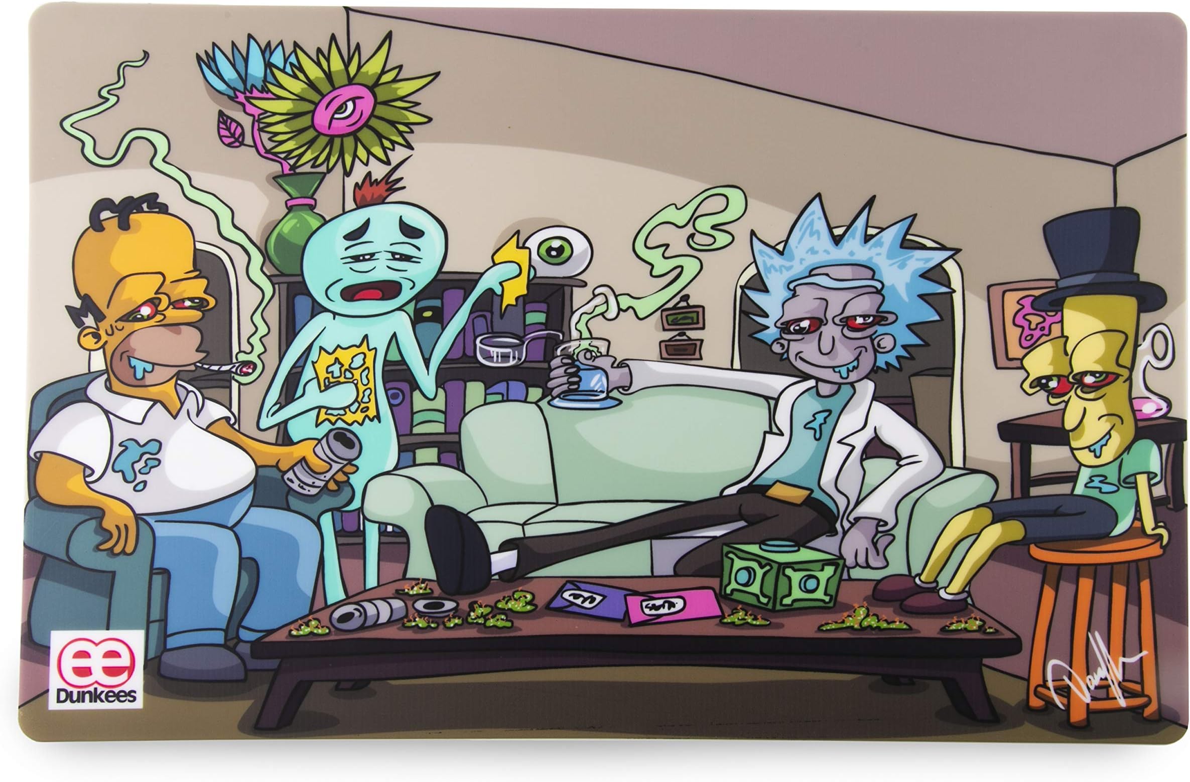 Dunkees Dab Mat - Silicone Multipurpose Nonstick Baking Mat - 11" x 17" inches - (Impossible Task)