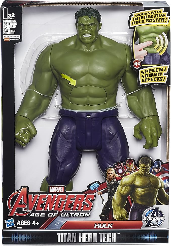 marvel avengers titan hero tech hulk figure