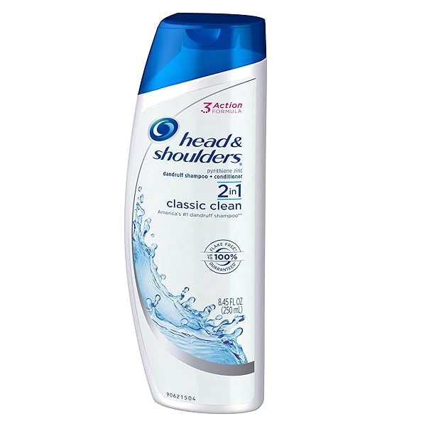 HEAD AND SHOULDERS CLASSIC CLEAN 2-IN-1 ANTI-DANDRUFF SHAMPOO + CONDITIONER 8.45 FL OZ