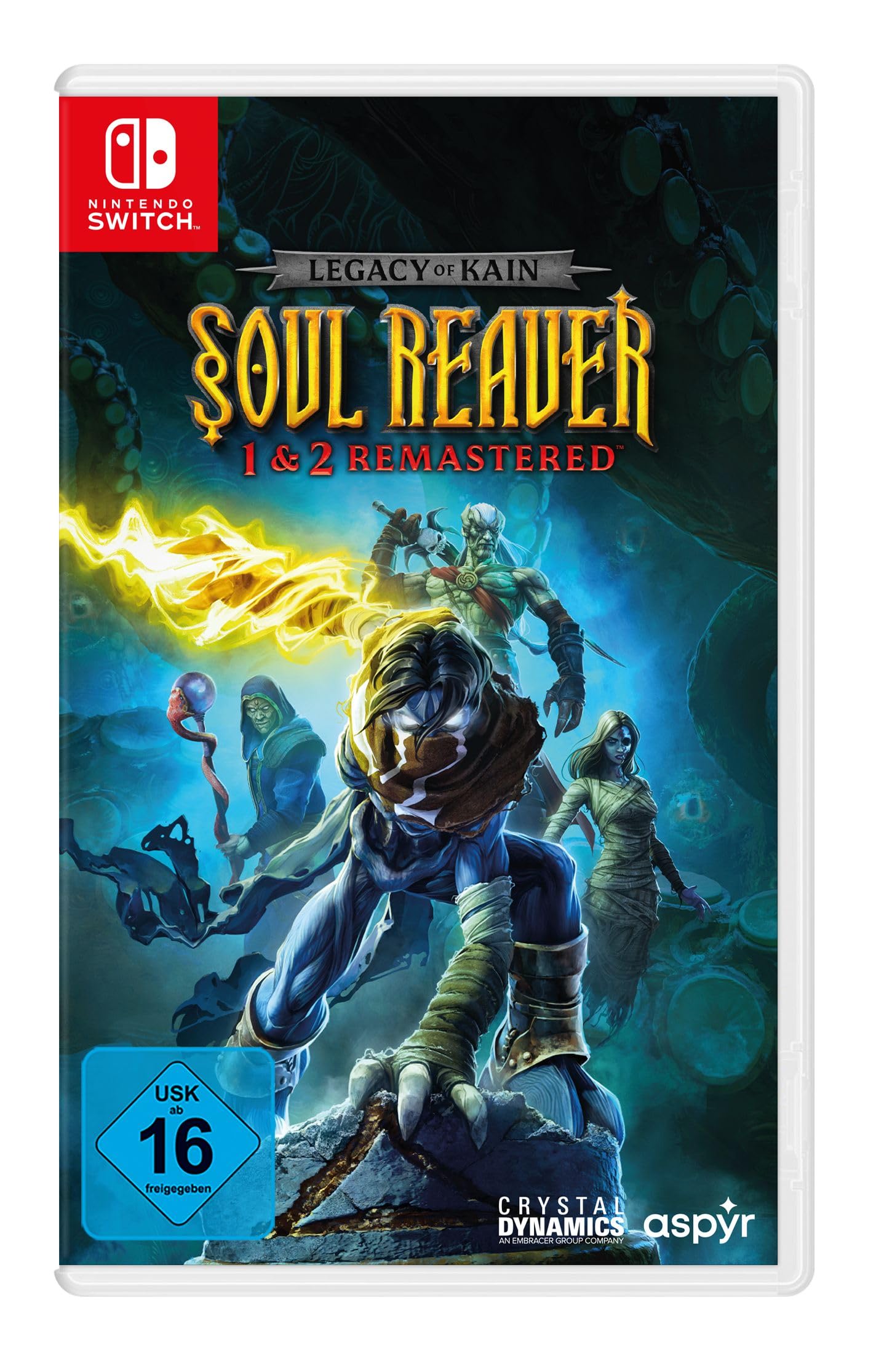 Legacy of Kain: Soul Reaver 1 & 2 Remastered - Switch