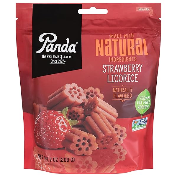 PANDA STRAWBERRY CHEWS – 7 OZ