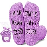 HAPPYPOP Zodiac Gifts - Astrology Constellation Galaxy Horoscope Gifts Socks