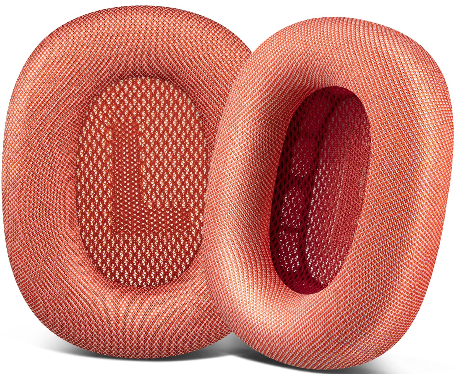 SOPROM Ear Pads Replacement for Airpods Max Over-Ear Headphones, Earpads Cushions with Durable Mesh Fabric, Softer Foam - Pink