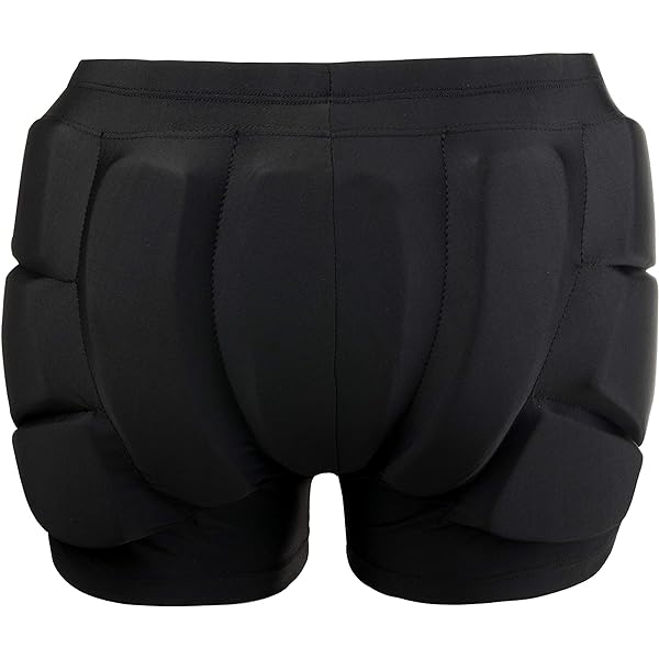 Youth Padded Compression Shorts - Protective Slider Shorts With Hip, Thigh & Tailbone Padding