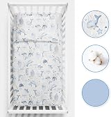 Baby Comfort 2-Piece Toddler Duvet & Pillow Set Ocean 120x90 cm 100% Cotton view 3