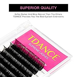 TDANCE Lash Extension Matte Black Eyelash Extension