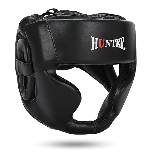 HUNTER Headguard for Professional Boxing, MMA Training Headgear