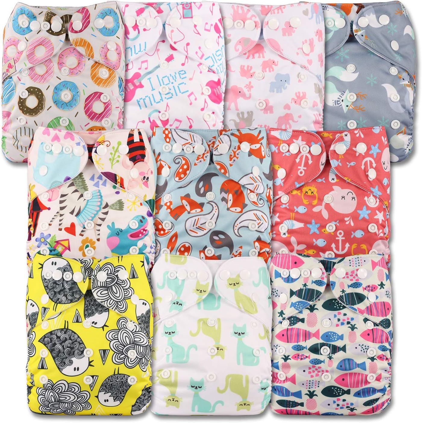 little and bloomz newborn nappies
