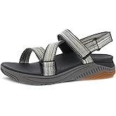 Dansko Rayna Fully Adjustable Sport Sandal for Women - Lightweight EVA Midsole and Rubber Outsole - Natural Arch Technology for Added Support - Hook and Loop Closure