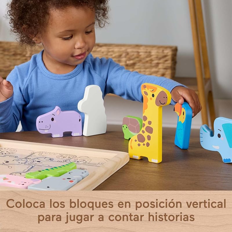 Puzzle de Animales de Madera