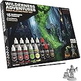 The Army Painter GameMaster: Wilderness Adventures Role-playing Paint Set, 15x18 ml Warpaints Fanatic Acrylic, 1 GameMaster D