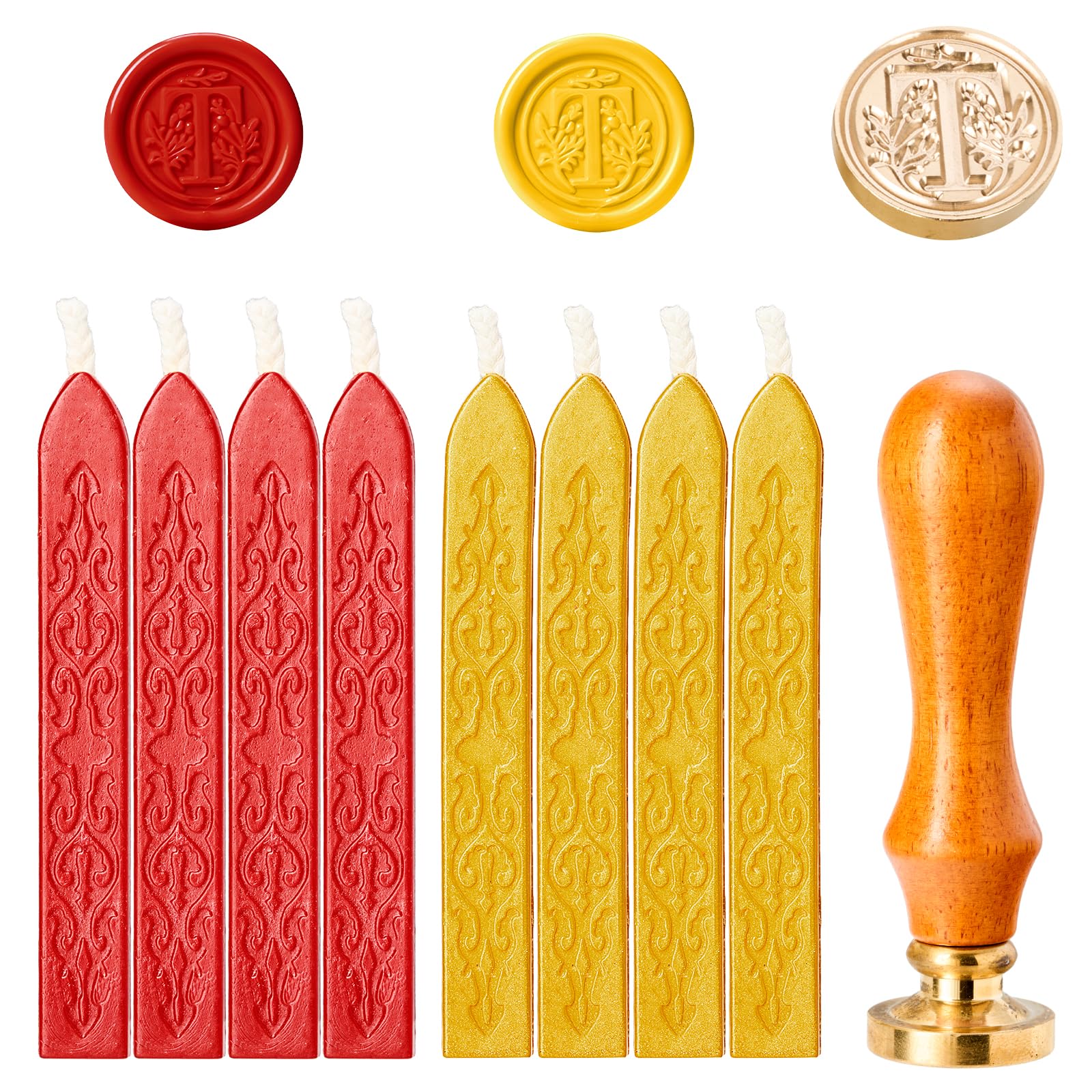 Wax Seal Stamp kit,Wax Stamp Seal kit,Wax Stamp kit,Sealing Wax Beads,Wax Seal kit,Wax Seal Set,Wax Sealing kit,Wax Seal Beads,Wax Seal Stamps,Wax Beads for Stamp Seals,Sealing Wax Stamp,Letter T