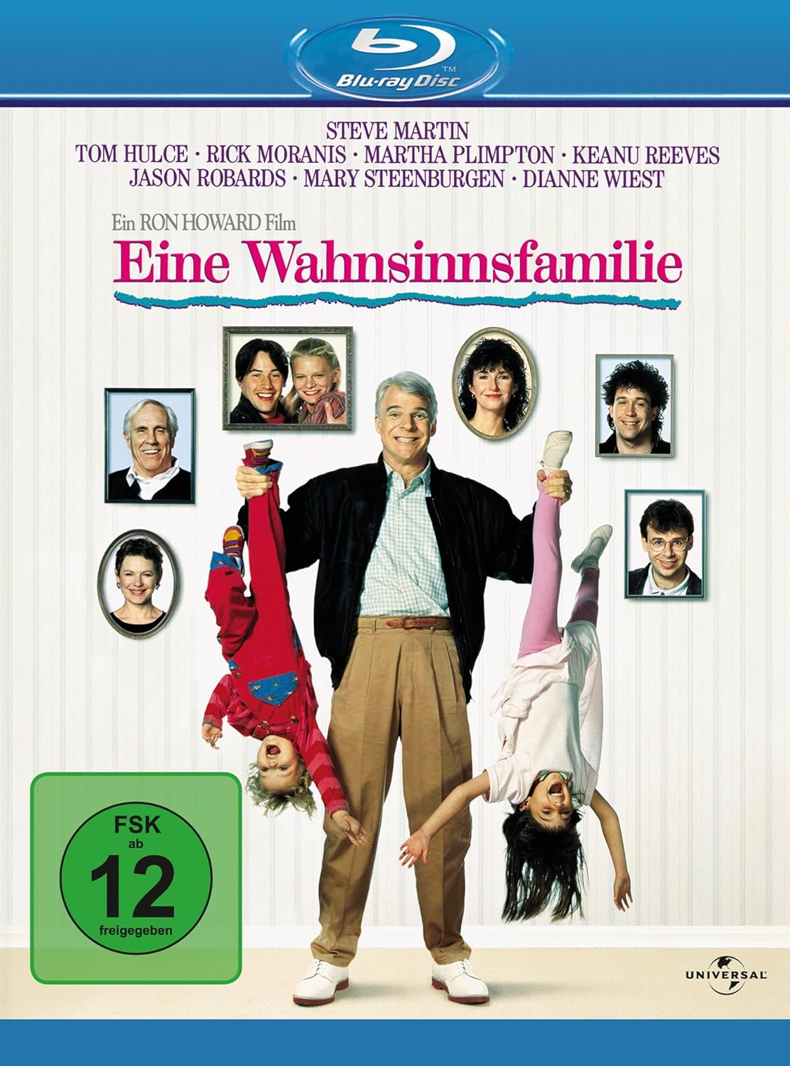 Eine Wahnsinnsfamilie Blu Ray Amazon De Martin Steve Hulce Tom Moranis Rick Plimpton Martha Reeves Keanu Robards Jason Steenburgen Mary Wiest Dianne Kozak Harley Jane Dugan Dennis Porter Alisan Howard Clint Howard Rance