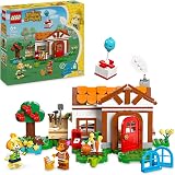 LEGO Animal Crossing Isabelle’s House Visit 77049 with 2 Minifigures Fauna view 1