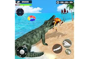 Hungry Crocodile Evolution - Wild Attack Animal hunt Games