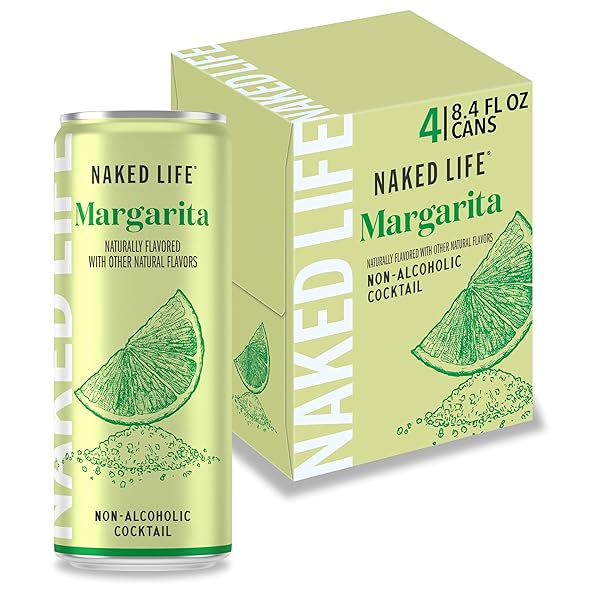 NAKED LIFE NON-ALCOHOLIC DRINKS, MARGARITA, ZERO SUGAR, LOW...